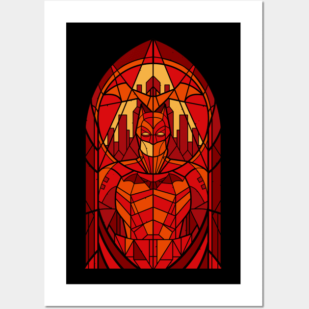 Stained Glass Vengance Wall Art by BER